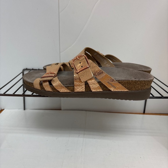 Women’s Mephisto Helisa Metallic Sandals Size 41 - Picture 3 of 6